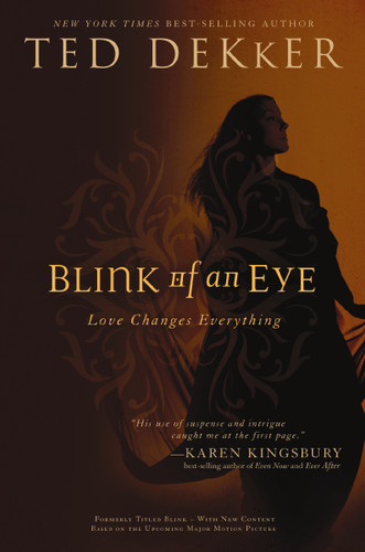 Blink of an Eye book cover by Ted Dekker