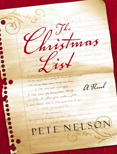 The Christmas List book cover by Pete Nelson