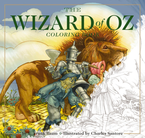 The Wizard of Oz Coloring Book: The Classic Edition (The Classic Edition) book cover by L. Frank Baum