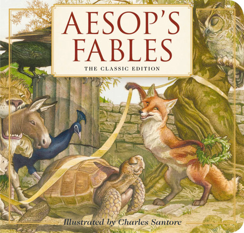 Aesop's Fables Board Book: The Classic Edition book cover by Aesop