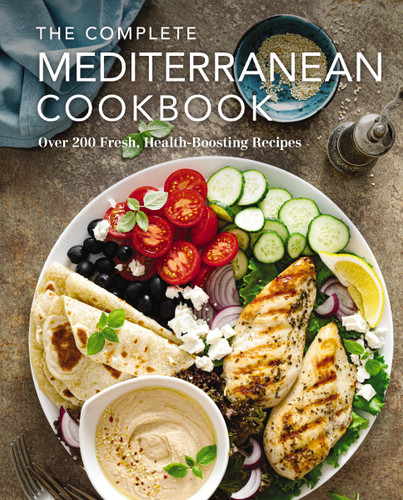 The Complete Mediterranean Cookbook: Over 200 Fresh, Health-Boosting Recipes (Complete Cookbook Collection) book cover by The Coastal Kitchen