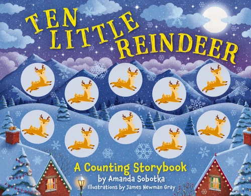 Ten Little Reindeer: A Counting Storybook (Counting Storybooks) book cover by Amanda Sobotka