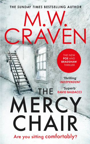 The Mercy Chair (Washington Poe) book cover by M. W. Craven