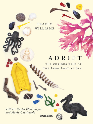Adrift: The Curious Tale of the Lego Lost at Sea book cover by Tracey Williams