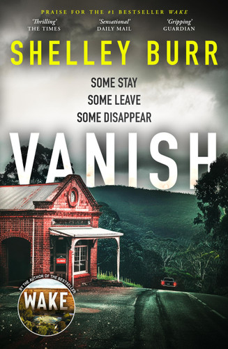 VANISH: #1 bestselling author of WAKE and RIPPER (Lane Holland 3) book cover by Shelley Burr