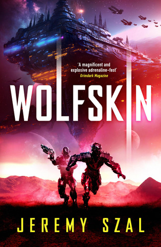 Wolfskin book cover by Jeremy Szal
