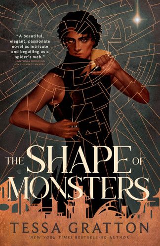 The Shape of Monsters (The Moon Heresies #2) book cover by Tessa Gratton