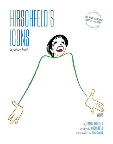 Hirschfeld's Icons: A Poster Book book cover by David Leopold