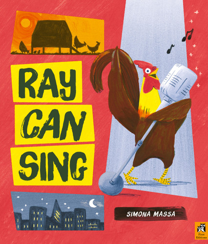 Ray Can Sing book cover by Simona Massa
