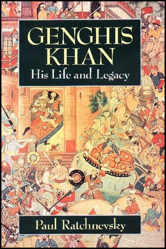 Genghis Khan: His Life and Legacy book cover by Paul Ratchnevsky