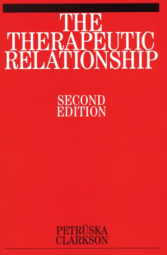 The Therapeutic Relationship book cover by Petruska Clarkson