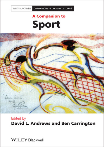 A Companion to Sport (Blackwell Companions in Cultural Studies) book cover by 