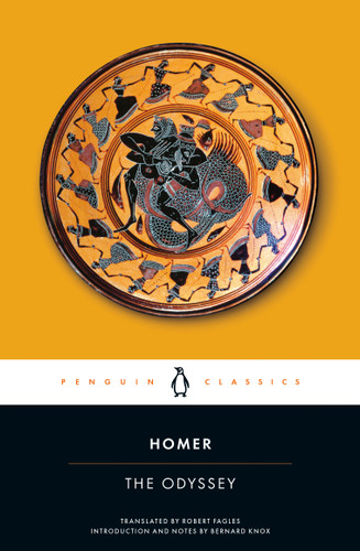 The Odyssey book cover by Homer