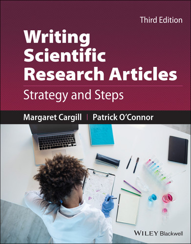 Writing Scientific Research Articles: Strategy and Steps book cover by Margaret Cargill, Patrick D. T. O'Connor