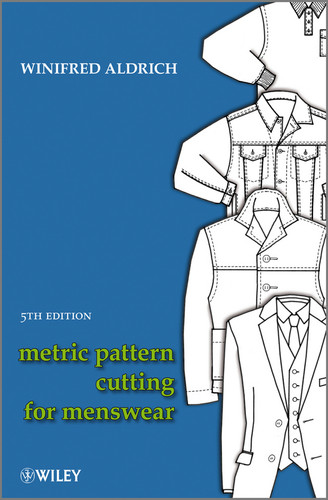 Metric Pattern Cutting for Menswear book cover by Winifred Aldrich