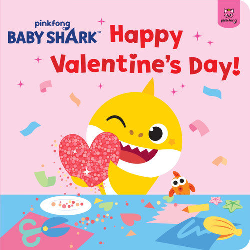Baby Shark: Happy Valentine's Day! (Baby Shark) book cover by Pinkfong