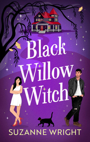 Black Willow Witch: Your new spicy small town paranormal romance obsession book cover by Suzanne Wright