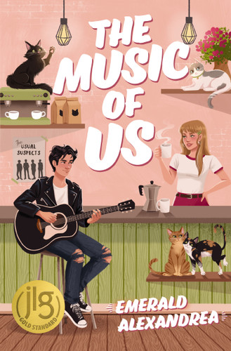 The Music of Us: A Contemporary YA Summer Romance About First Love and Second Chances book cover by Emerald Alexandrea