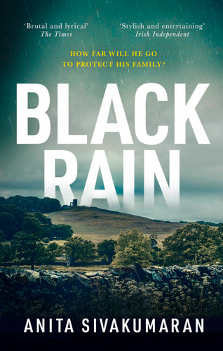 Black Rain (Detective Vijay Patel) book cover by Anita Sivakumaran