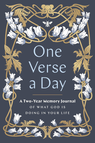 One Verse a Day (Prayer Journal): A Two-Year Memory Book of What God is Doing in Your Life book cover by 