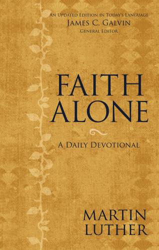 Faith Alone: A Daily Devotional book cover by 
