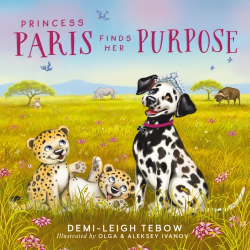 Princess Paris Finds Her Purpose book cover by Demi-Leigh Tebow
