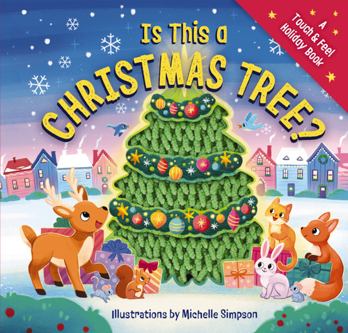 Is This a Christmas Tree?: A Holiday Touch-and-Feel Book book cover by Amanda Sobotka