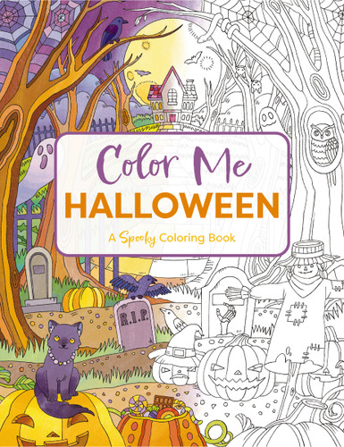 Color Me Halloween: A Spooky Coloring Book (Color Me Coloring Books) book cover by Editors of Cider Mill Press