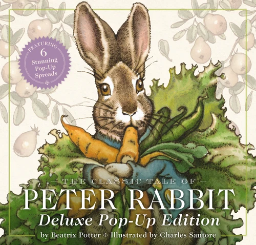 The Classic Tale of Peter Rabbit: The Deluxe Pop-Up Edition book cover by Beatrix Potter