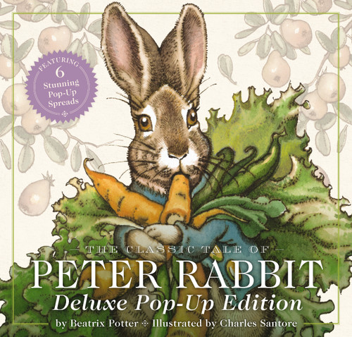 The Classic Tale of Peter Rabbit: The Deluxe Pop-Up Edition book cover by Beatrix Potter