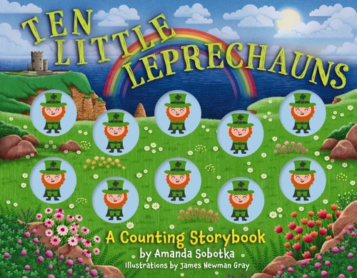 Ten Little Leprechauns: A Counting Storybook (Counting Storybooks) book cover by Amanda Sobotka