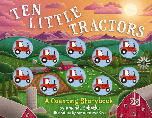 Ten Little Tractors: A Counting Storybook (Counting Storybooks) book cover by Amanda Sobotka