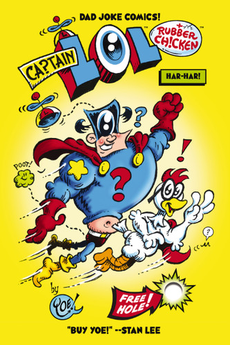 Captain LOL and Rubber Chicken: Har Har (Dad Joke Comics) book cover by Craig Yoe
