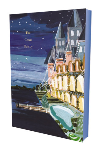 The Great Gatsby: Deluxe Painted Edition (Harper Curated Classics: Painted Editions) book cover by F.  Scott Fitzgerald