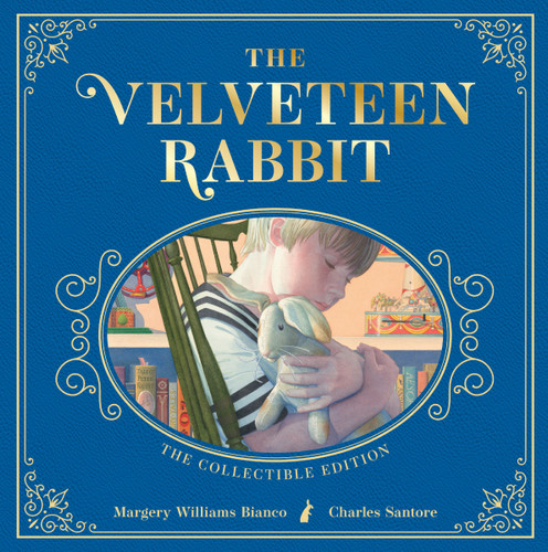 The Velveteen Rabbit: The Collectible Leather Edition (Charles Santore Children's Classics) book cover by Margery Williams Bianco