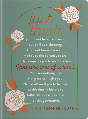 Just Think: Bible Promise Journal book cover by Dayspring