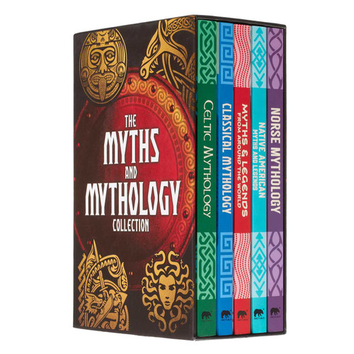The Myths and Mythology Collection: 5-Book Paperback Boxed Set (Arcturus Classic Collections) book cover by Nathaniel Hawthorne, Mary Litchfield, Charles Squire