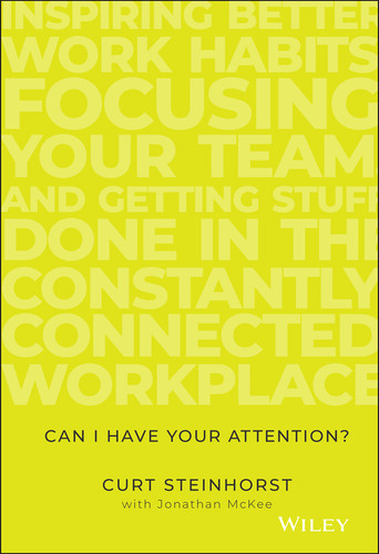 Can I Have Your Attention?: Inspiring Better Work Habits, Focusing Your Team, and Getting Stuff Done in the Constantly Connected Workplace book cover by Curt Steinhorst