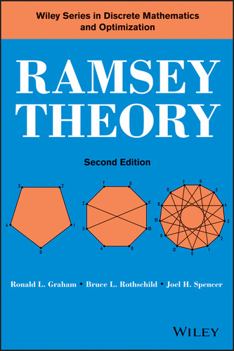 Ramsey Theory (Wiley Series in Discrete Mathematics and Optimization) book cover by Ronald L. Graham, Bruce L. Rothschild, Joel H. Spencer