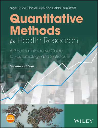 Quantitative Methods for Health Research: A Practical Interactive Guide to Epidemiology and Statistics book cover by Nigel Bruce, Daniel Pope, Debbi Stanistreet