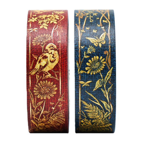 Les Papillons/Les Oiseaux Washi Tape by Paperblanks (Washi Tape Mixed Pack) (Washi Tape Mixed Pack) book cover by 