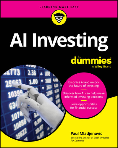 AI Investing For Dummies book cover by Paul Mladjenovic