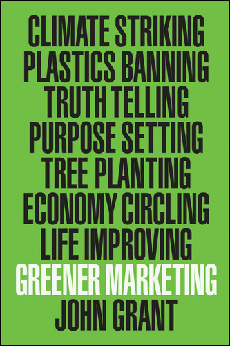 Greener Marketing book cover by John Grant