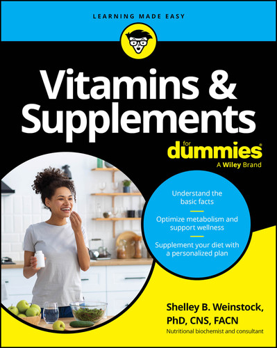 Vitamins & Supplements For Dummies book cover by Shelley B. Weinstock