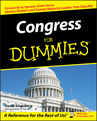 Congress For Dummies book cover by David Silverberg