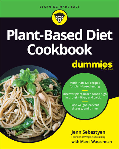 Plant-Based Diet Cookbook For Dummies book cover by Jenn Sebestyen