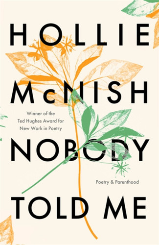Nobody Told Me: Poetry and Parenthood book cover by Hollie McNish