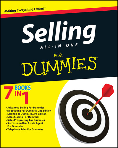 Selling All-in-One For Dummies book cover by The Experts at Dummies
