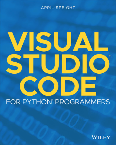 Visual Studio Code for Python Programmers book cover by April Speight
