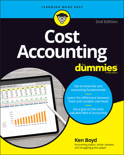 Cost Accounting For Dummies book cover by Kenneth W. Boyd